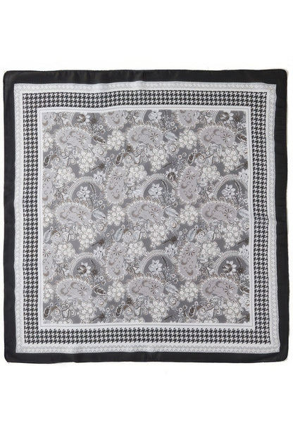 Paisley & Houndstooth Print Bandana