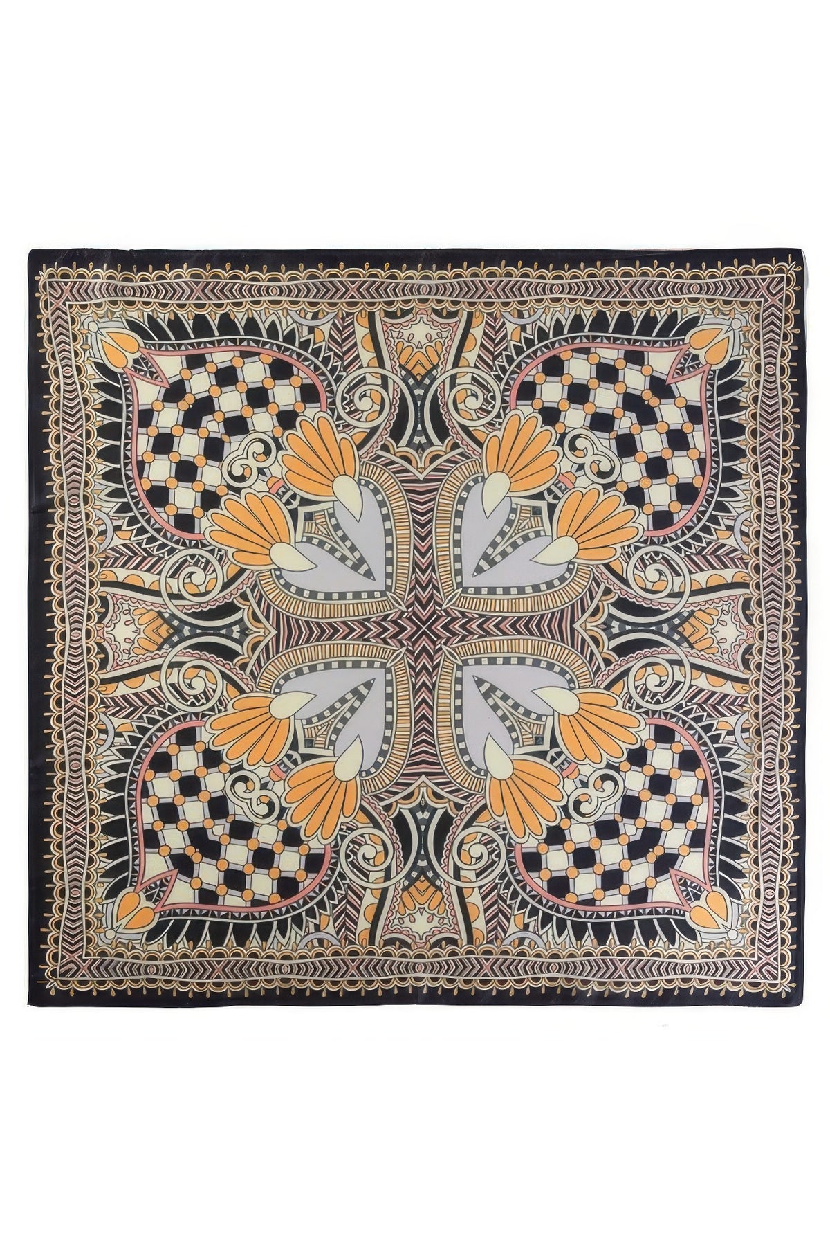 Bohemian Geometric Print Bandana
