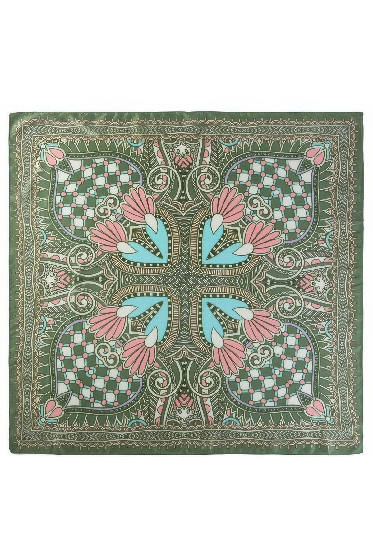 Bohemian Geometric Print Bandana