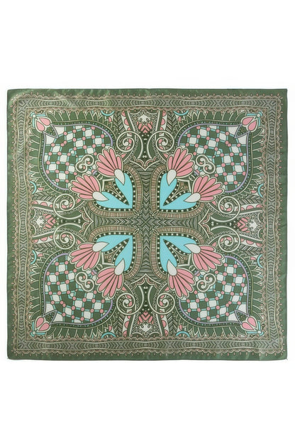 Bohemian Geometric Print Bandana