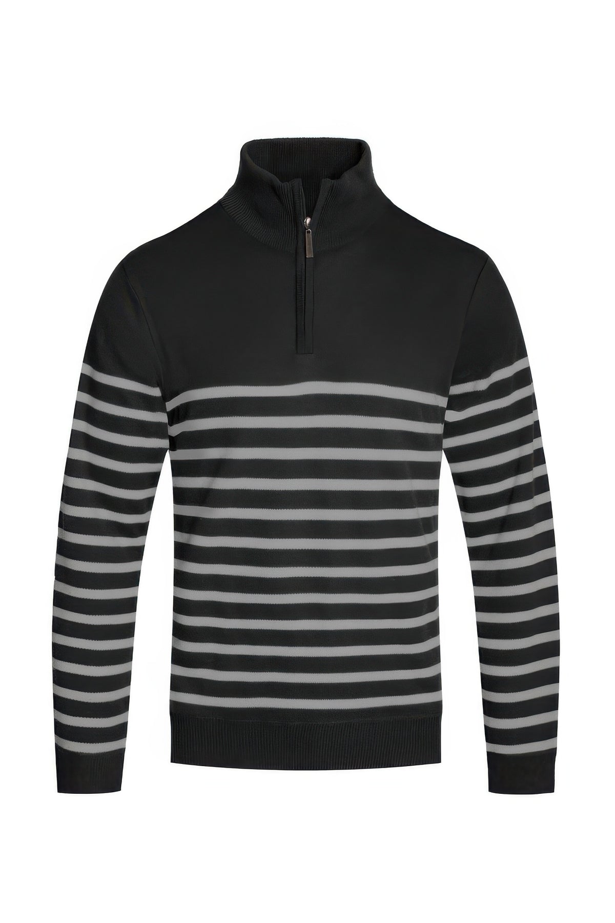 Quarter Zipper Pullover Sweater – alternate view