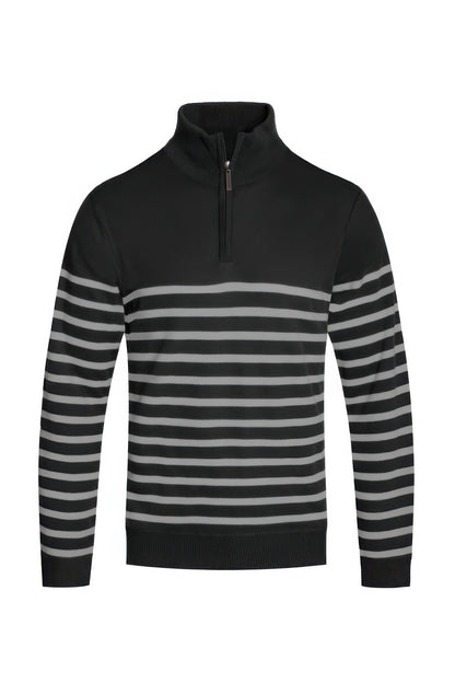 Quarter Zipper Pullover Sweater – alternate view