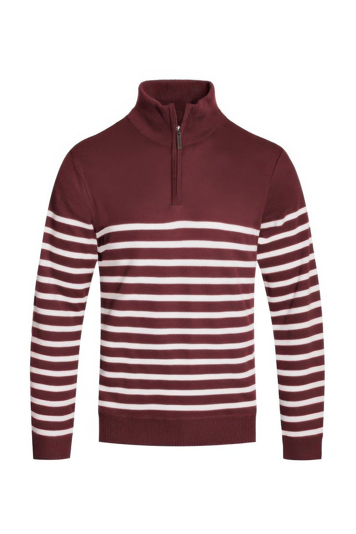 Quarter Zipper Pullover Sweater – alternate view
