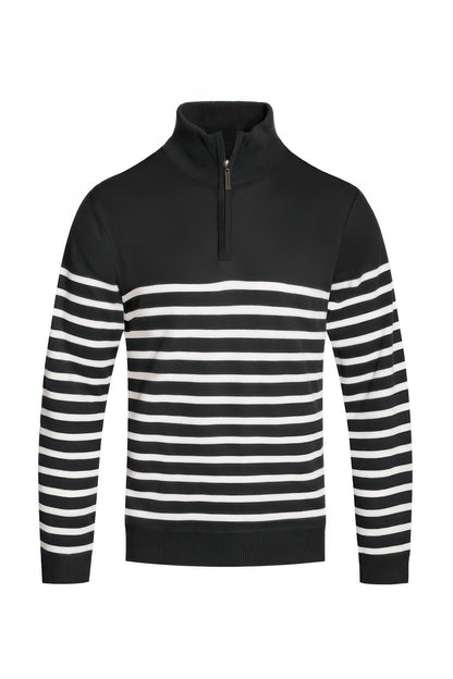 Quarter Zipper Pullover Sweater – alternate view