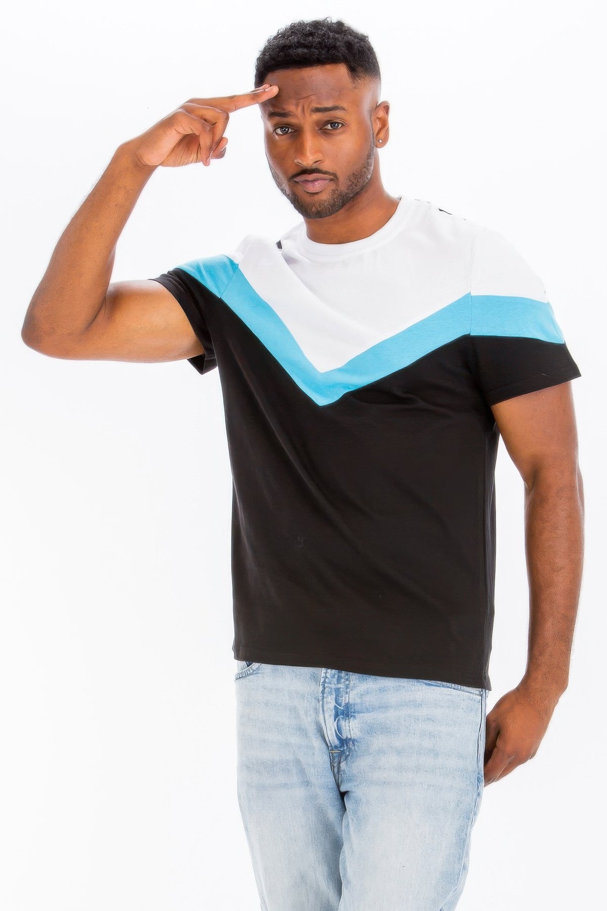 Color Block Tshirt – alternate view