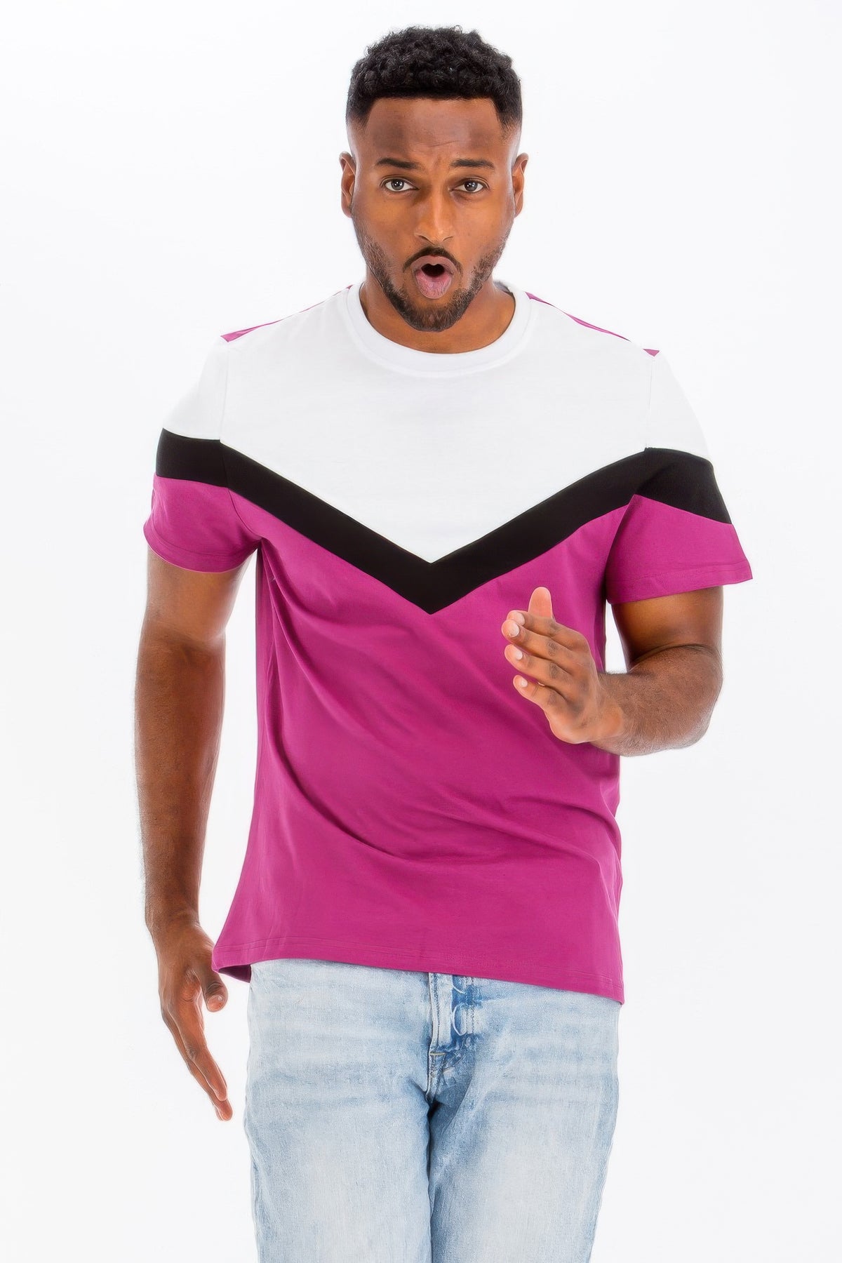 Color Block Tshirt – alternate view