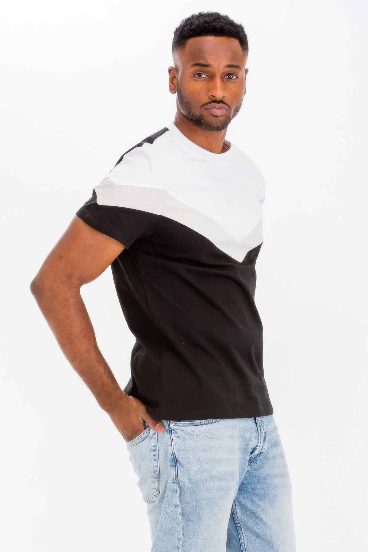 Color Block Tshirt – alternate view