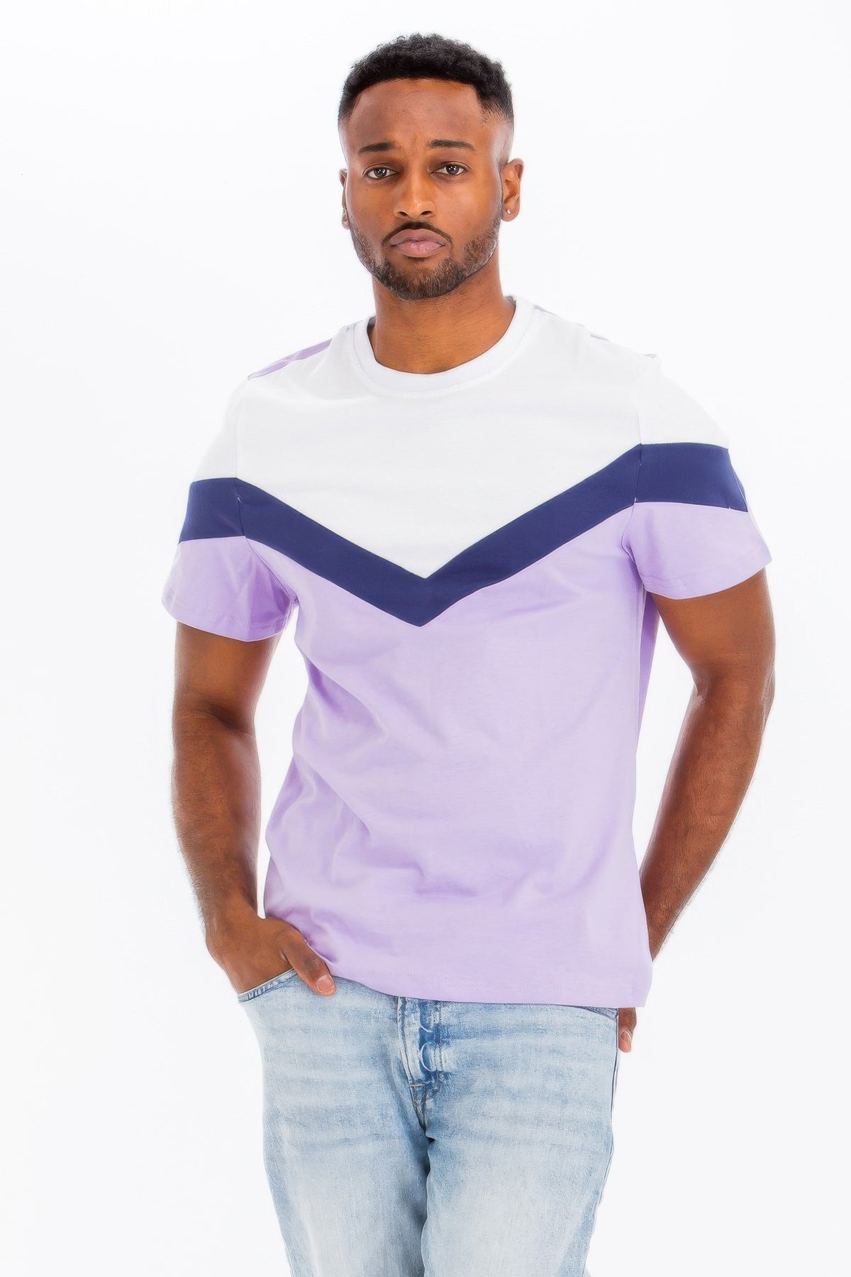 Color Block Tshirt – alternate view