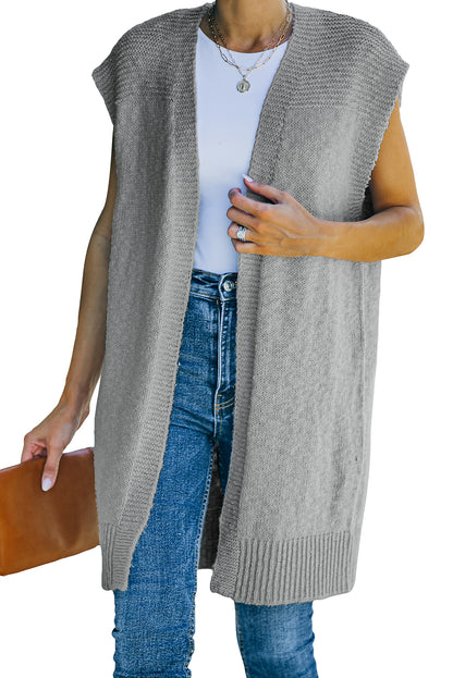 Gilet basique Cardigan Pull