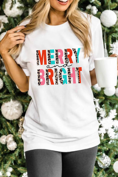 T-shirt à manches courtes avec imprimé graphique Santa Squad