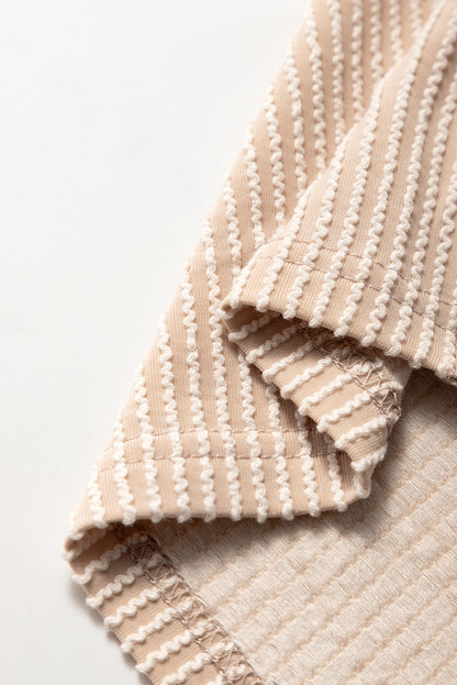 Jupe-short taille haute élastique à cordon Jet Stream