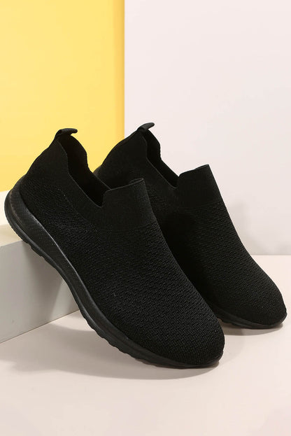Breathable Knit Minimalist Slip-On Shoes