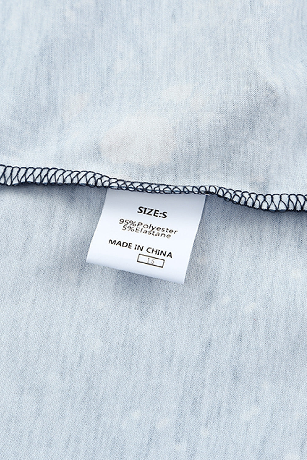 Multicolor Vintage Bleached Burning Vibe Pullover