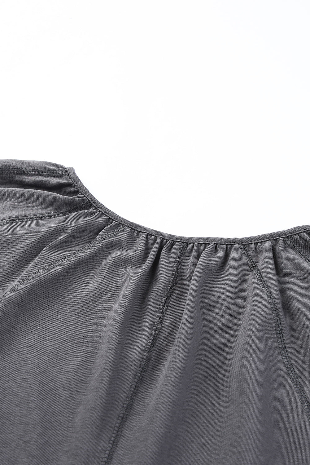 Haut dolman fendu à col en V