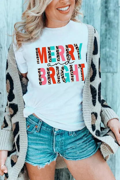 T-shirt à manches courtes avec imprimé graphique Santa Squad