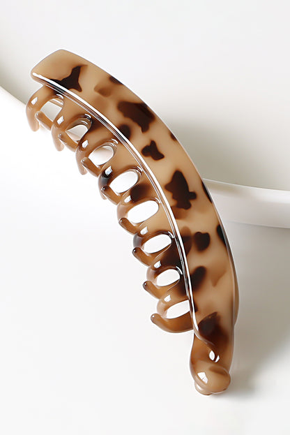 Pasador de pelo con estampado de leopardo