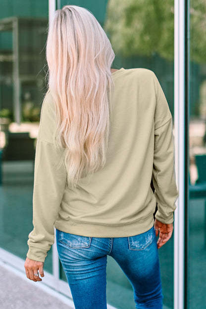 Sweat-shirt imprimé « Oui, j'ai froid »