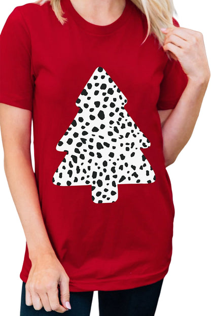 T-shirt à manches courtes avec imprimé graphique Santa Squad