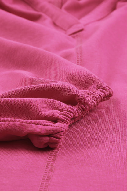 Haut dolman fendu à col en V