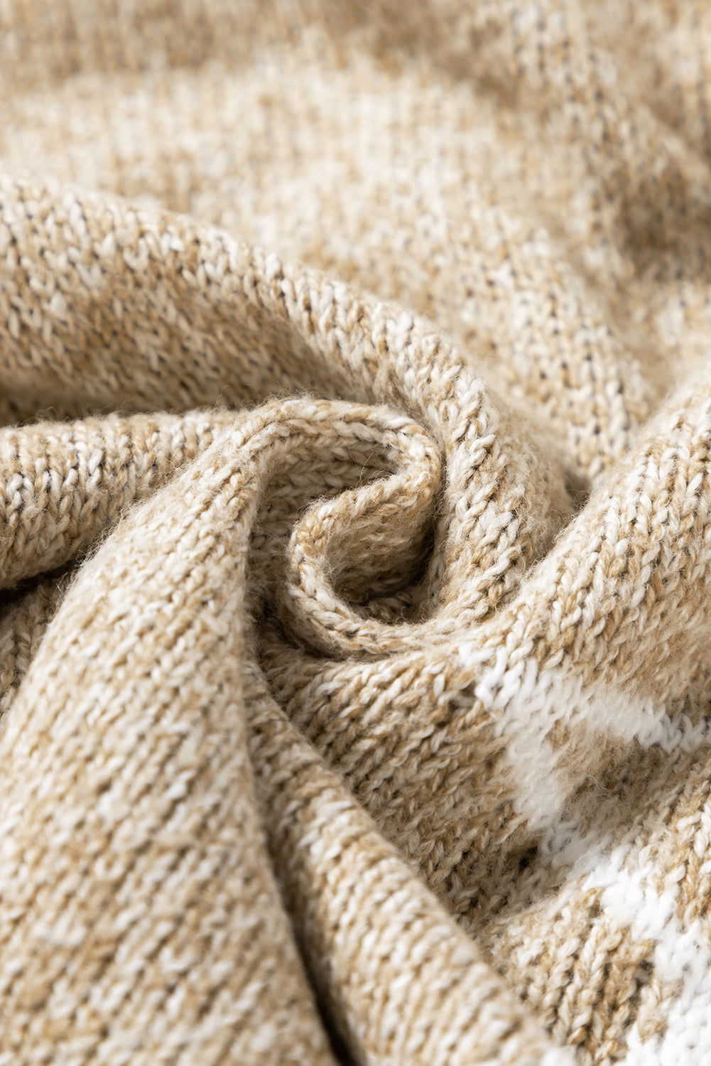 Pull kaki à épaules tombantes et motif étoiles grande taille