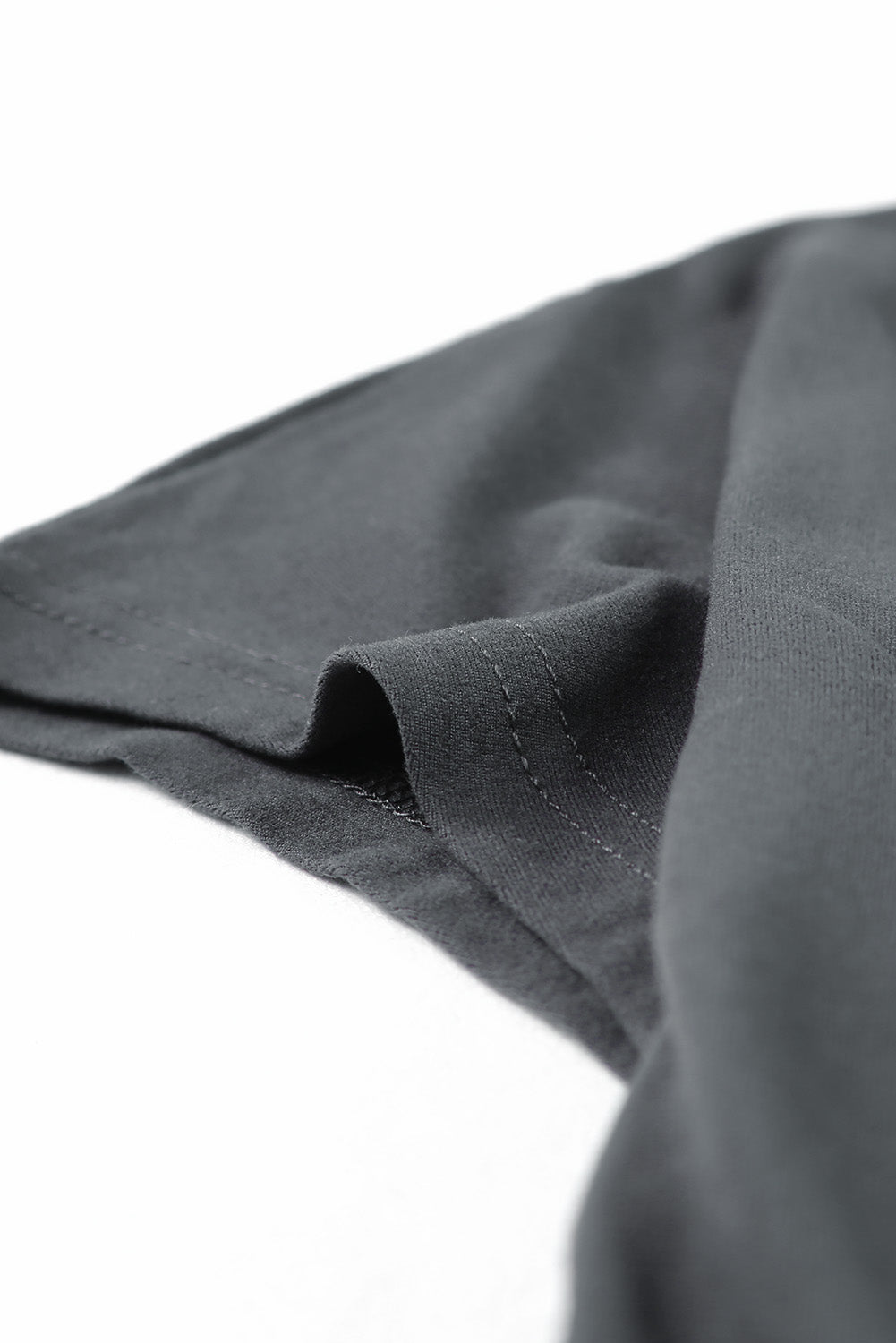 Robe t-shirt décontractée à pois contrastés et poches 