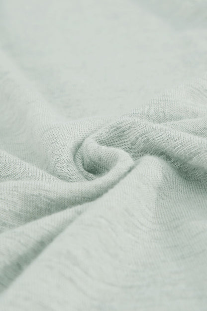 Cardigan ouvert à boutons de couleur unie beige