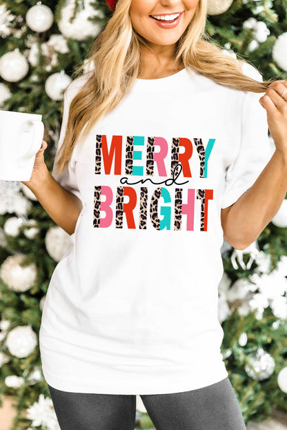 T-shirt à manches courtes avec imprimé graphique Santa Squad