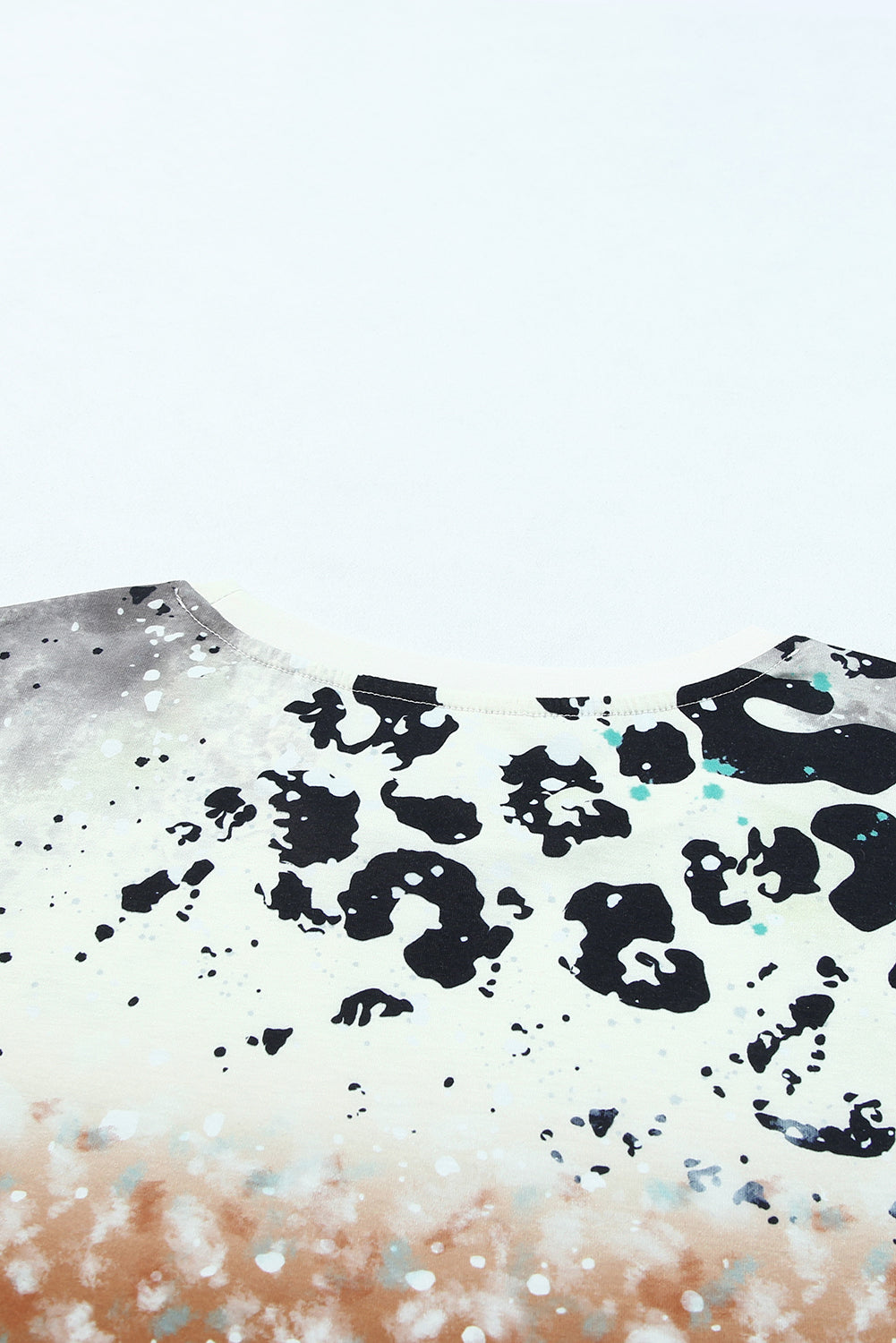 Just PRAY Camiseta con estampado de mezcla de moda occidental