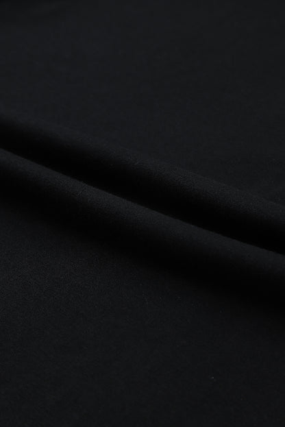 Button Up High Waist Long Sleeve Dress