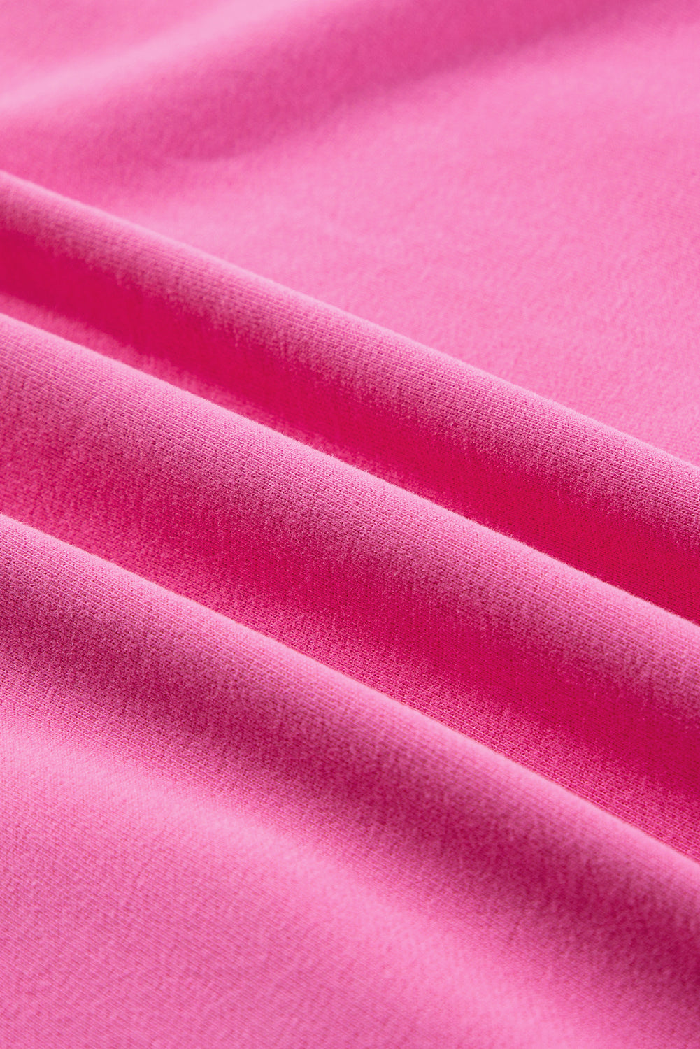 Bonbon Fleece Lined Half Zipper Kangaroo Pockets Loose Hoodie