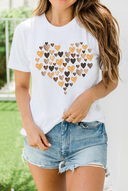 all you need is love Valentines Kisses Graphic Tee