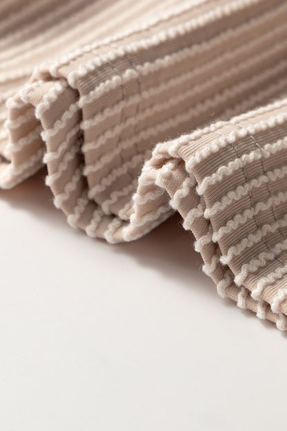 Jupe-short taille haute élastique à cordon Jet Stream