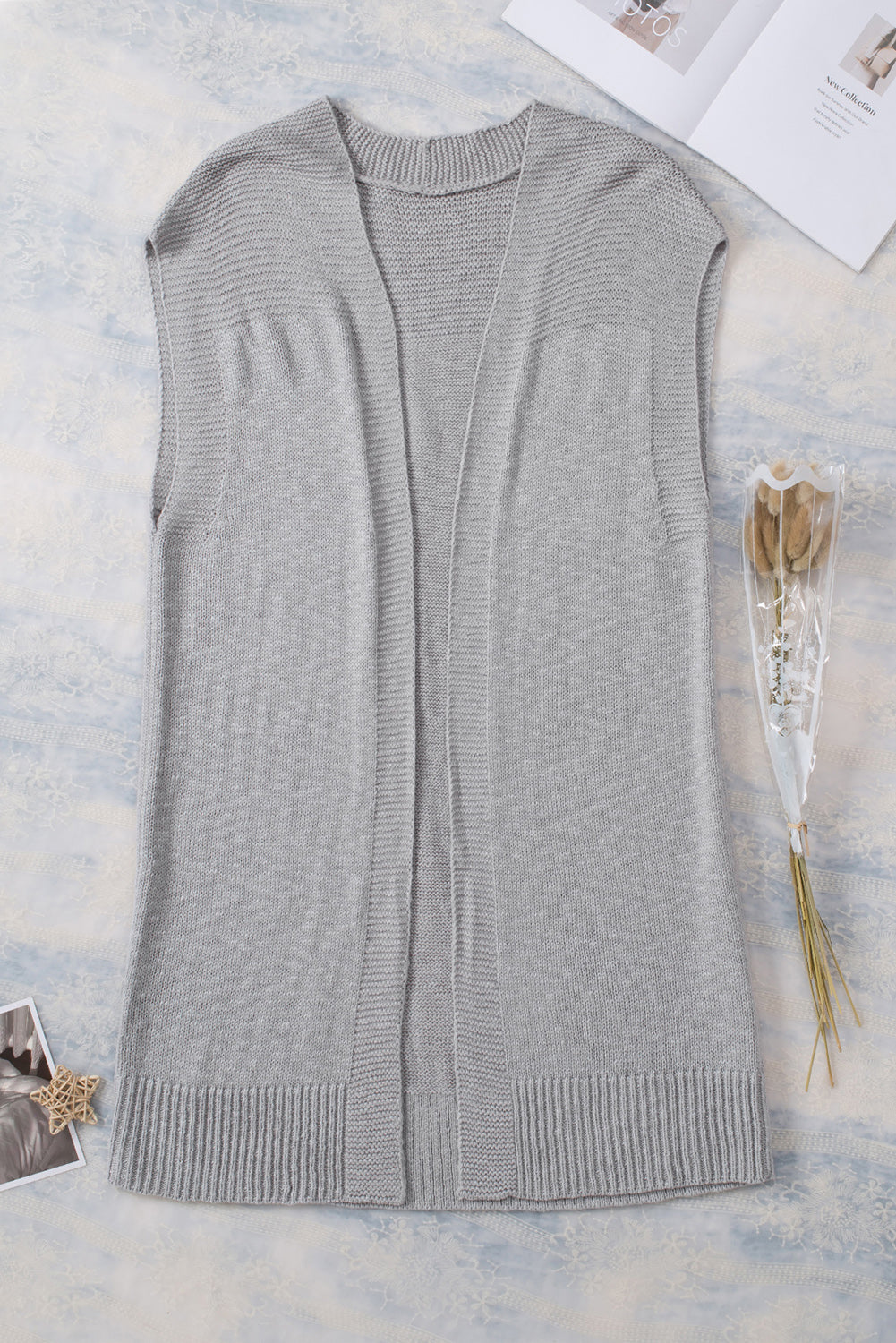 Gilet basique Cardigan Pull