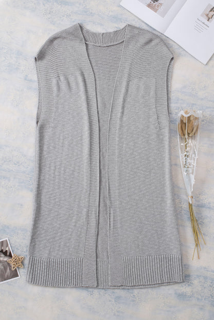 Gilet basique Cardigan Pull