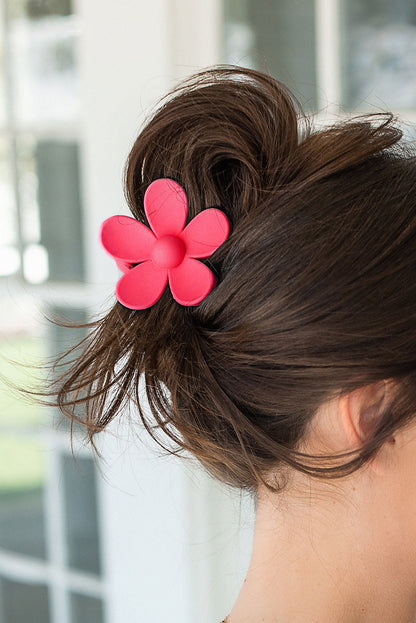 Pinza para el pelo con flores