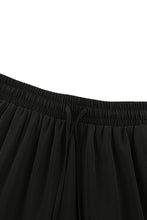 Frill Tiered Drawstring Waist Maxi Skirt