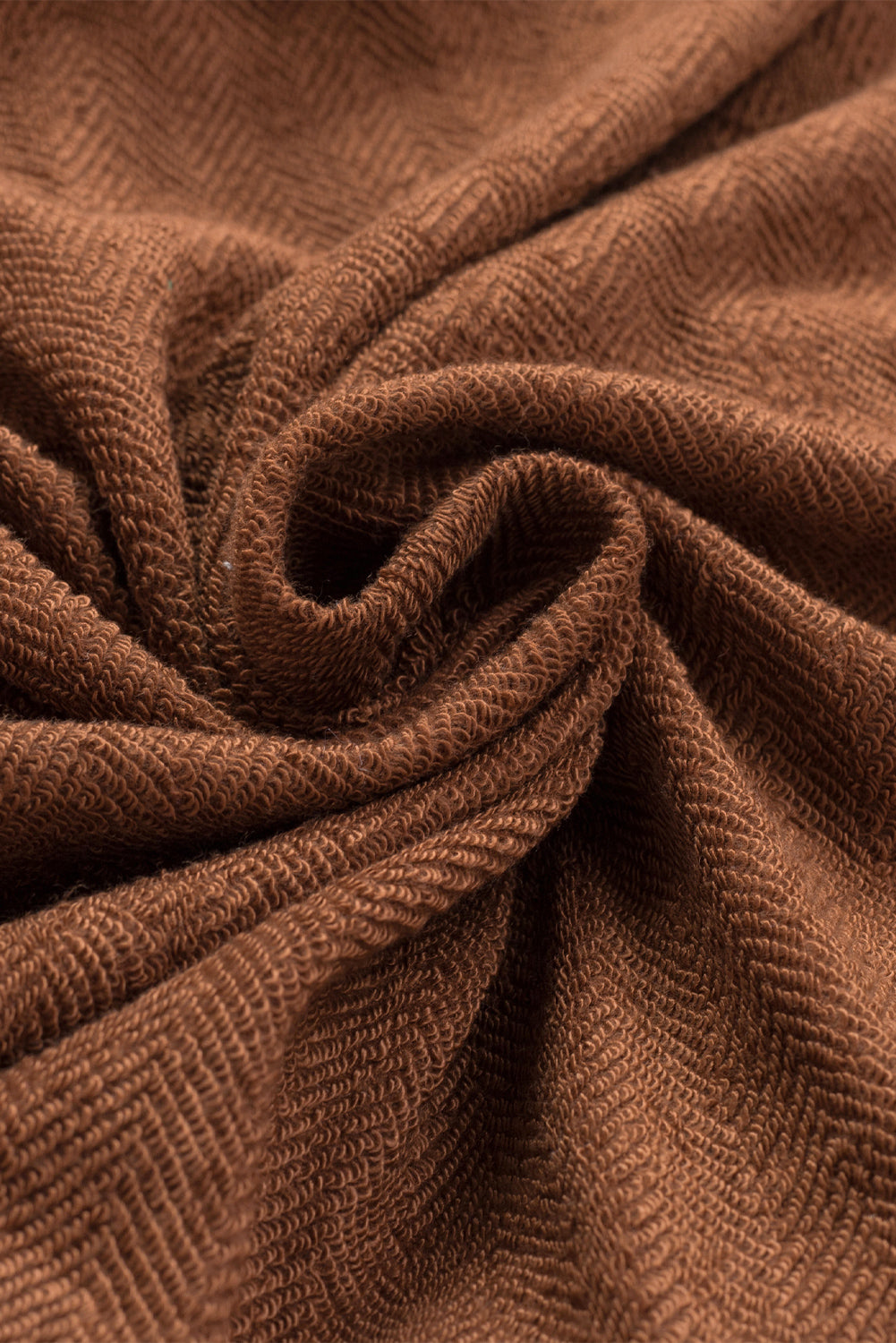 Black Contrast Flap Pockets Relaxed Shacket