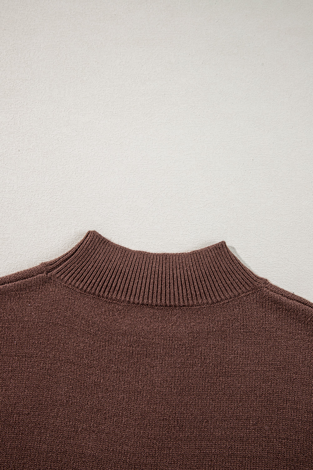 Pull à col montant avec motif de bottes Howdy Western Coffee