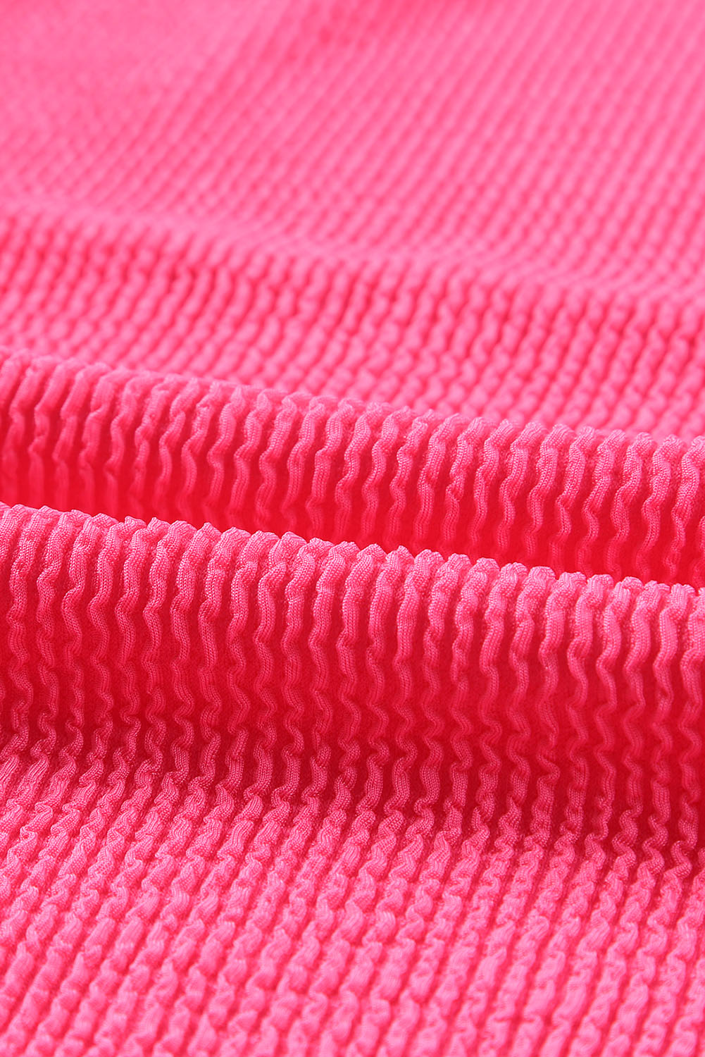 Top de manga larga acanalado con bloques de color patchwork