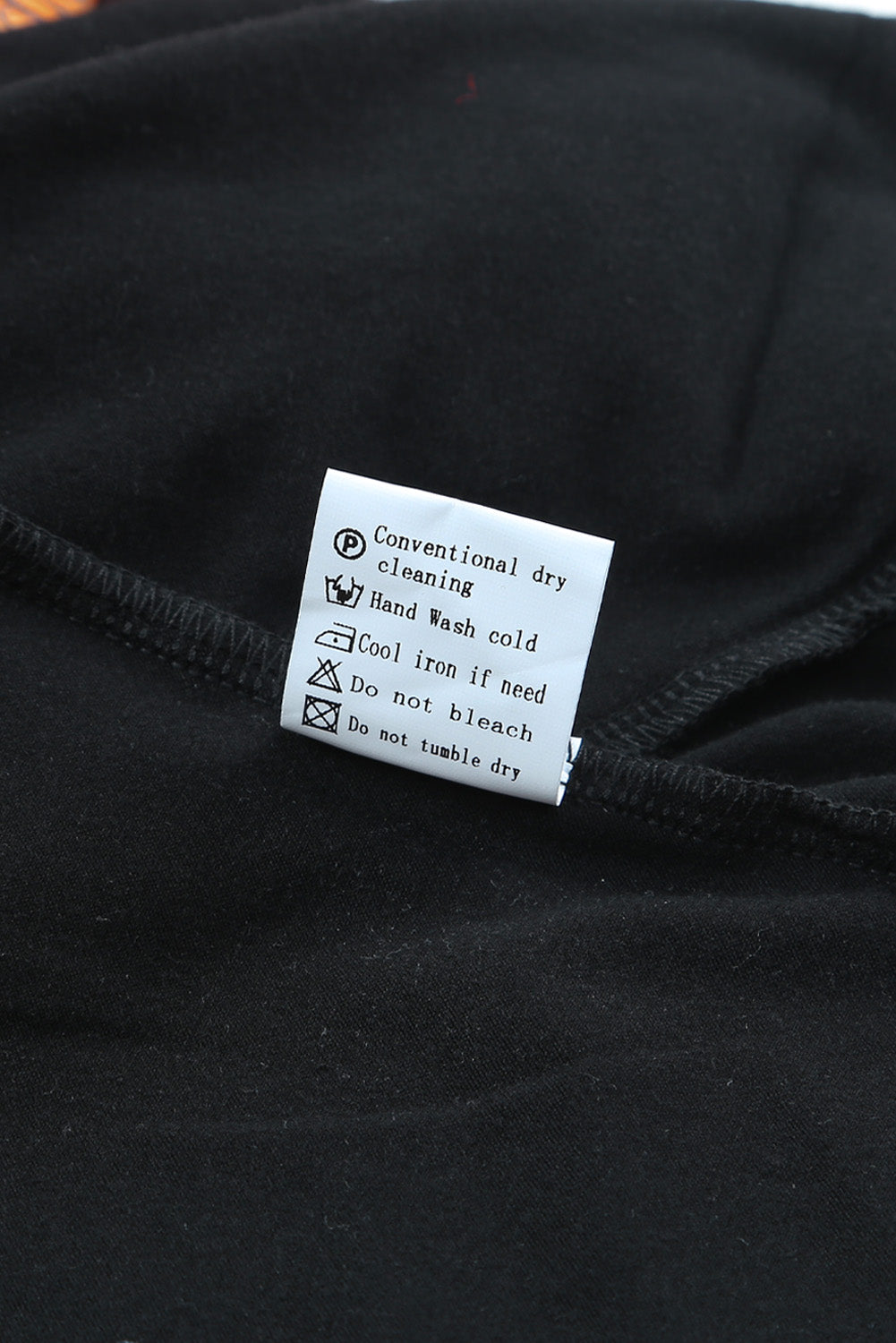 Sudadera con capucha de talla grande con bloques de color y estampado occidental