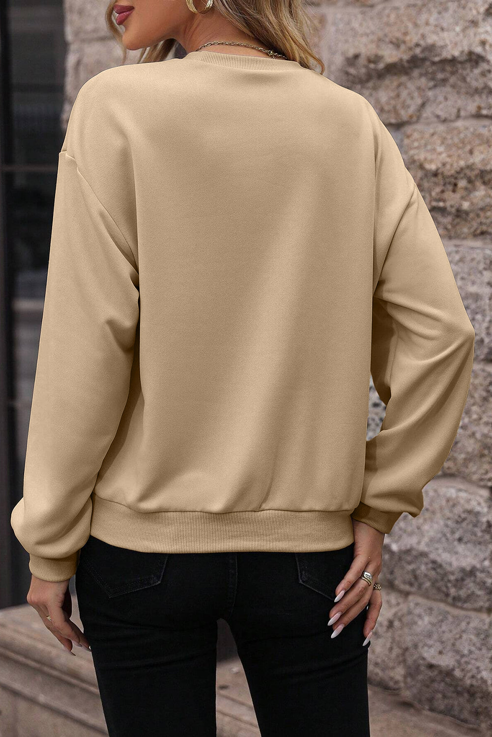 Sweat-shirt graphique kaki WINNER Steer Head