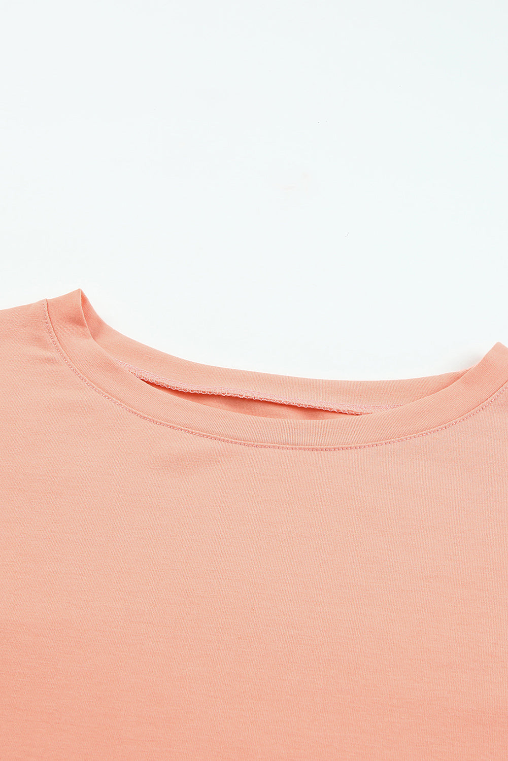 Chemisier à col rond et manches bouffantes 