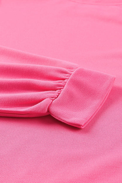 Puede contener vino Sudadera con cuello redondo y talla grande 