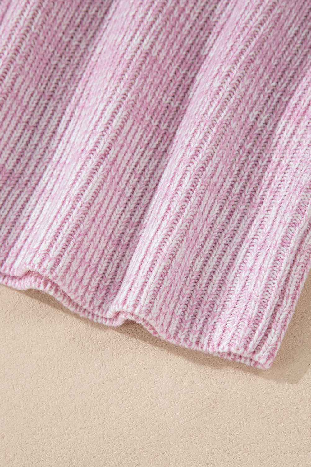 Pull Bonbon à nouer dans le dos et colorblock neutre