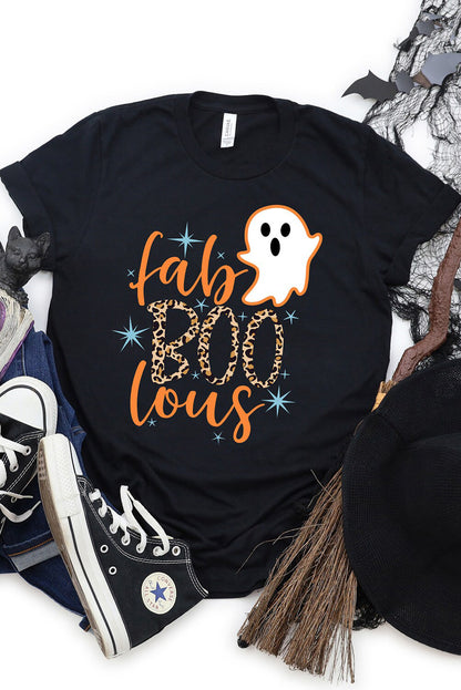T-shirt à manches courtes avec imprimé graphique « It's Spooky Season »