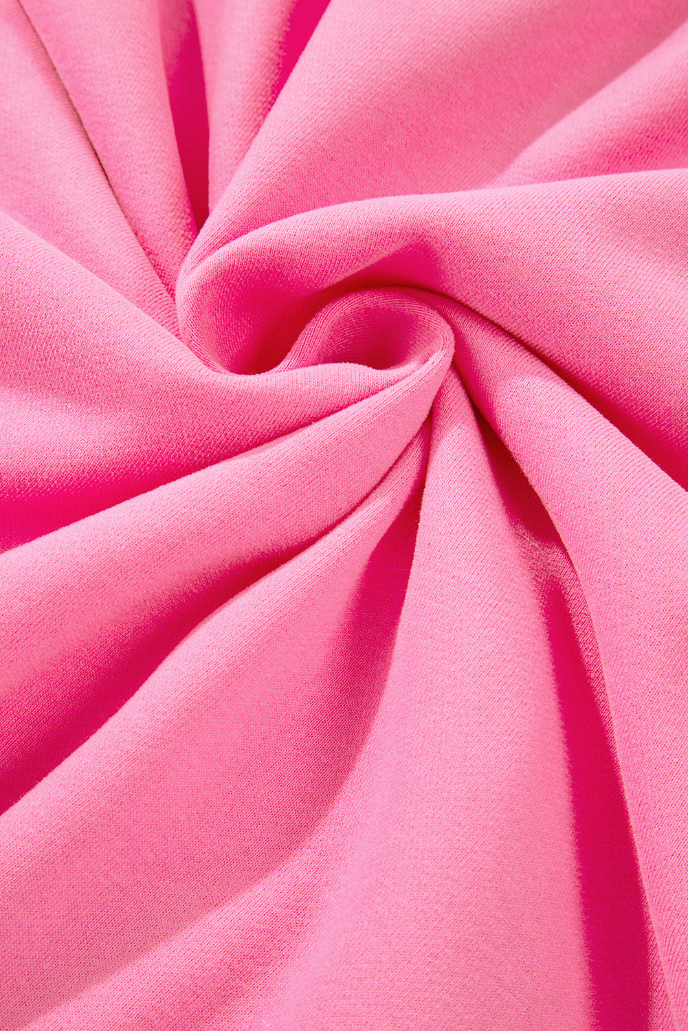 Sweat-shirt zippé à col montant et poche kangourou Bonbon