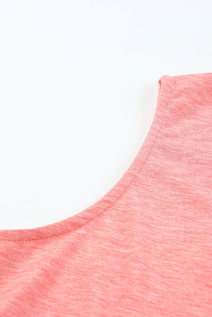 Débardeur ample à bretelles et strass