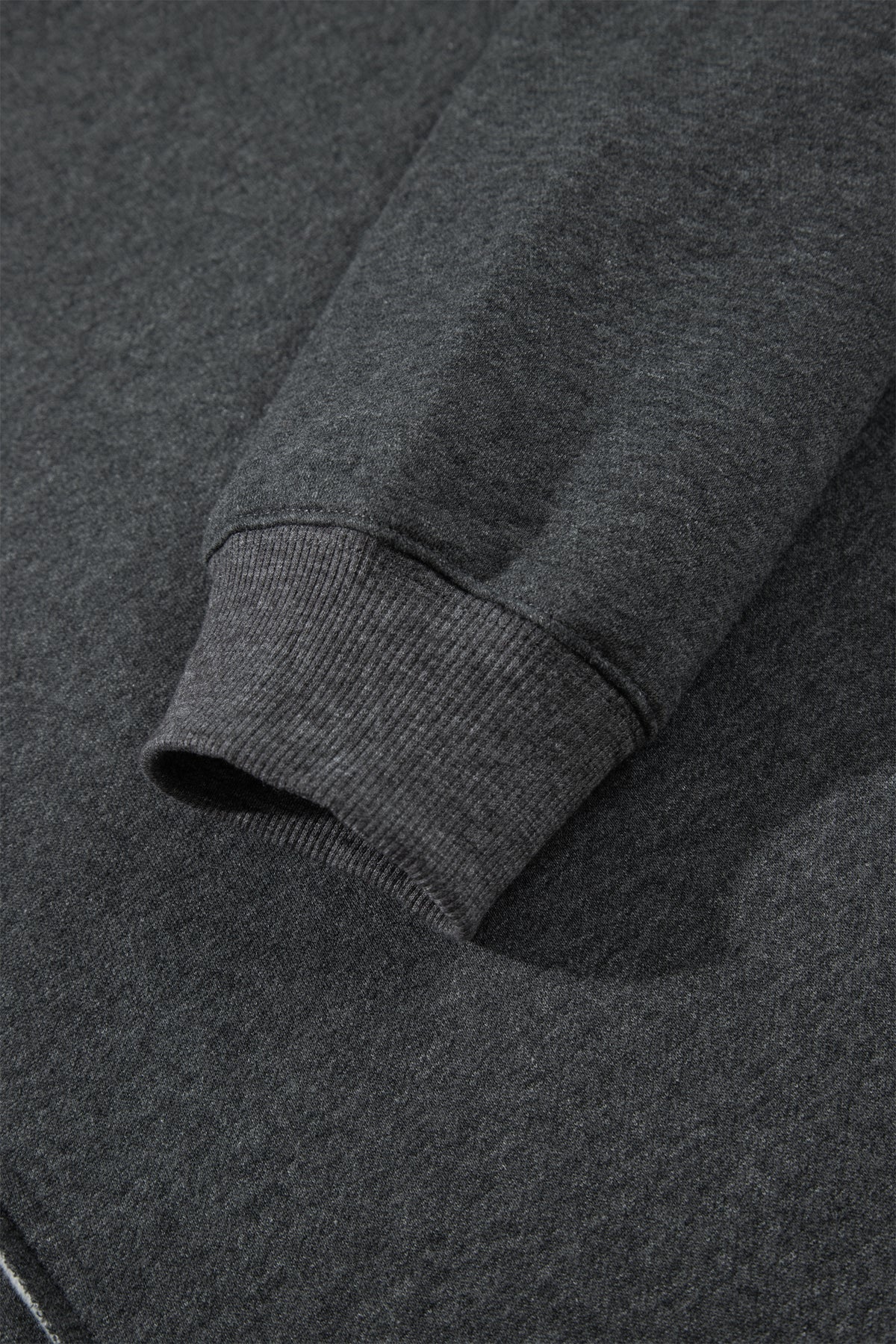 Carbon Grey Solid Colorblock Jogger Pants Set