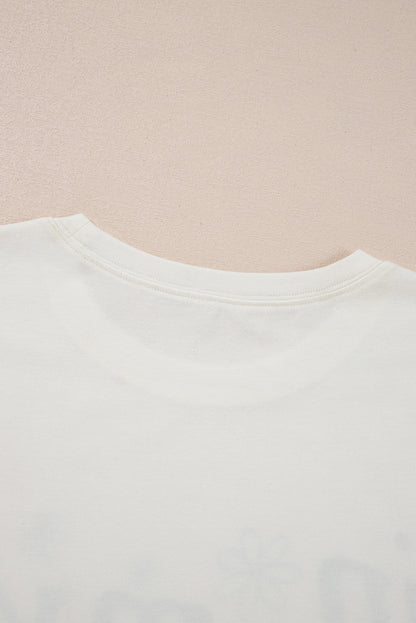 Jet Stream In My mom Era Graphic Loose Casual Tee