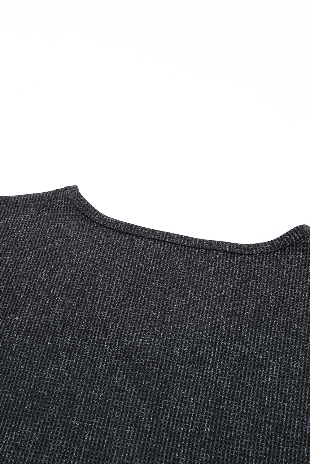 T-shirt à revers haut-bas 